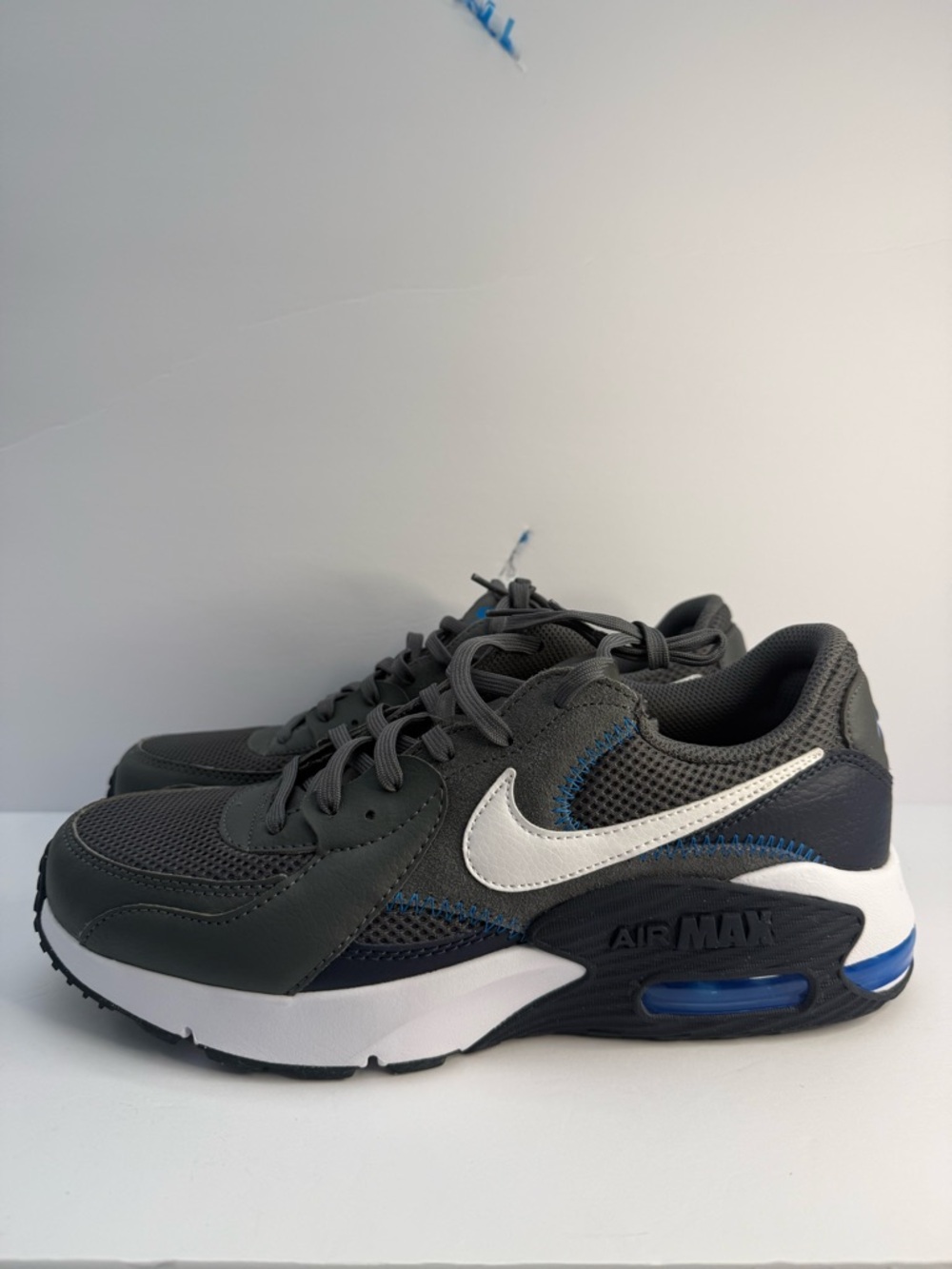 Mens Nike air max Excee, Iron grey photo blue.(cd4165-019). NWTOT